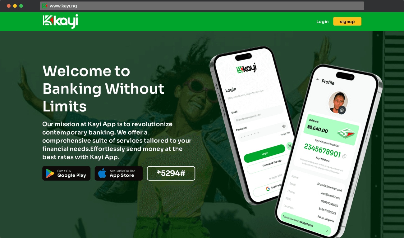 Kayi Digital Bank preview